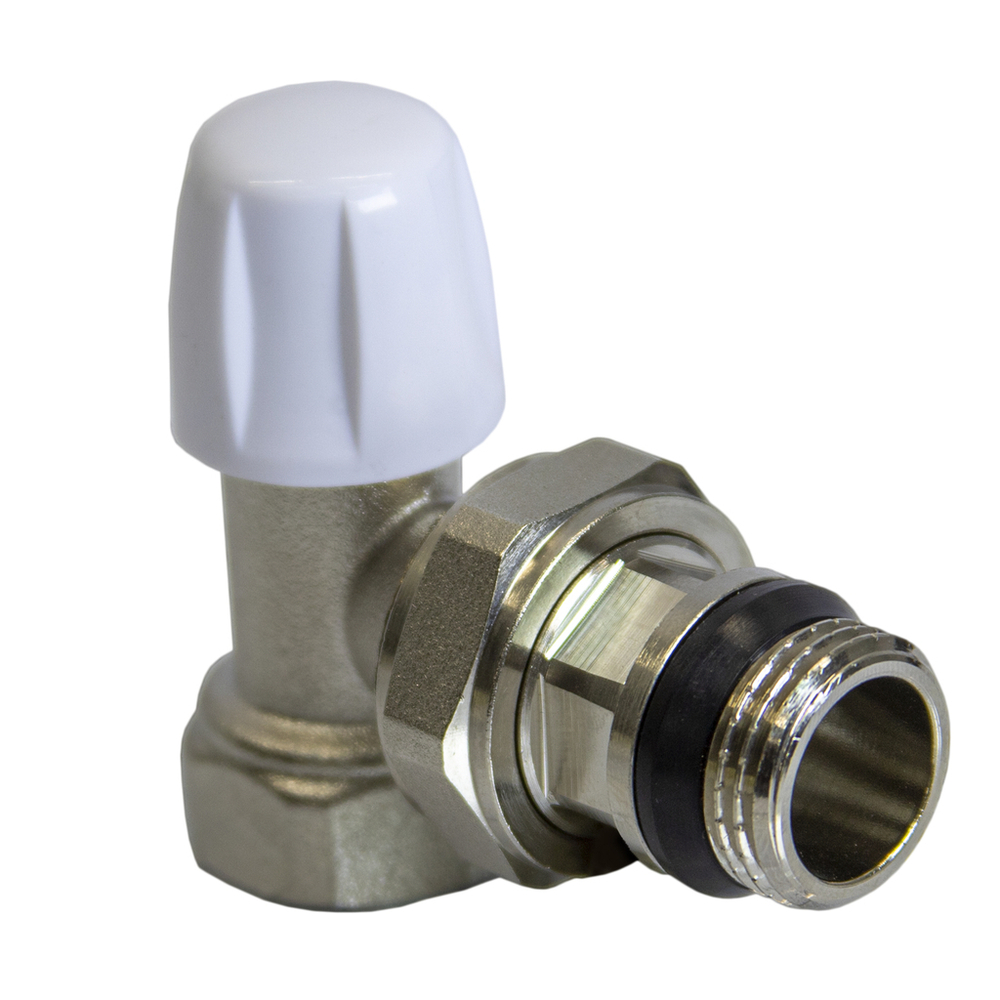 КЛАПАН термостатический со сгоном 1/2'' угловой O-ring