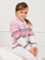 Кофта - бомбер вязаная