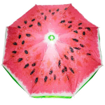 Зонт пляжный D=170см, h-190см «Арбуз» ДоброСад