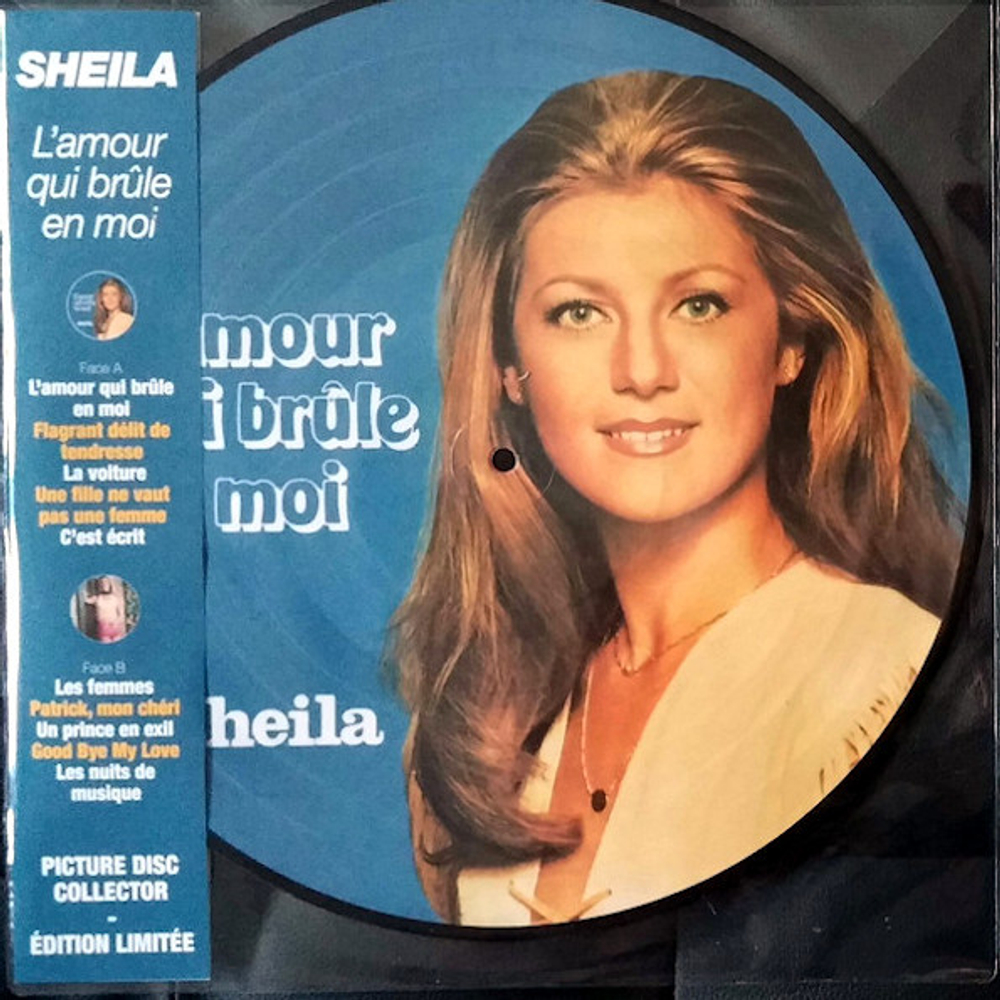 Sheila / L'Amour Qui Brule En Moi (Limited Edition)(Picture Disc)(LP)