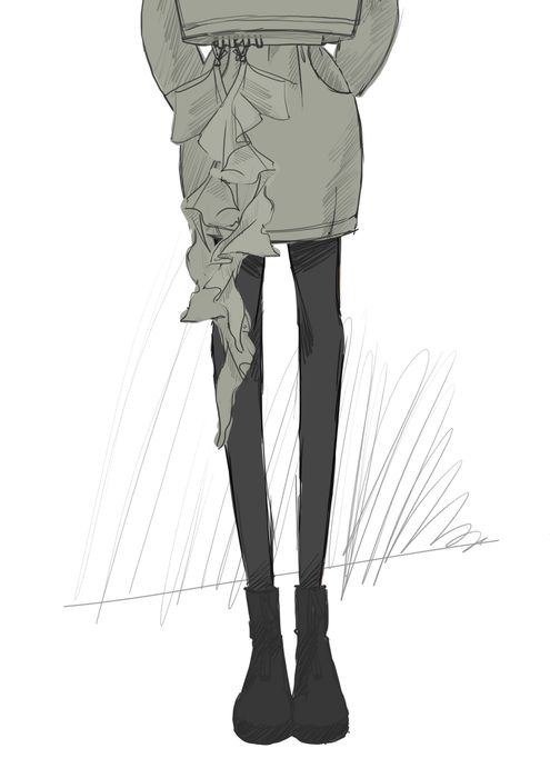 РЮША ЛУНЕС СЕРЫЙ ДЛИННАЯ