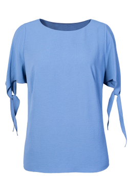 Блузка женская 3967ВП, Серо-голубой #30СГ093967ВП