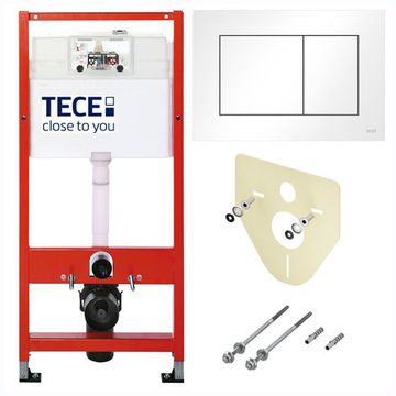 Инсталляция TECE TECEbase 9400413 для подвесного унитаза с панелью смыва ТЕСЕnow белая
