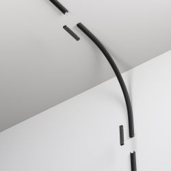 Коннектор радиусный внутренний R300 Maytoni   TRA172ICL-R300-11B