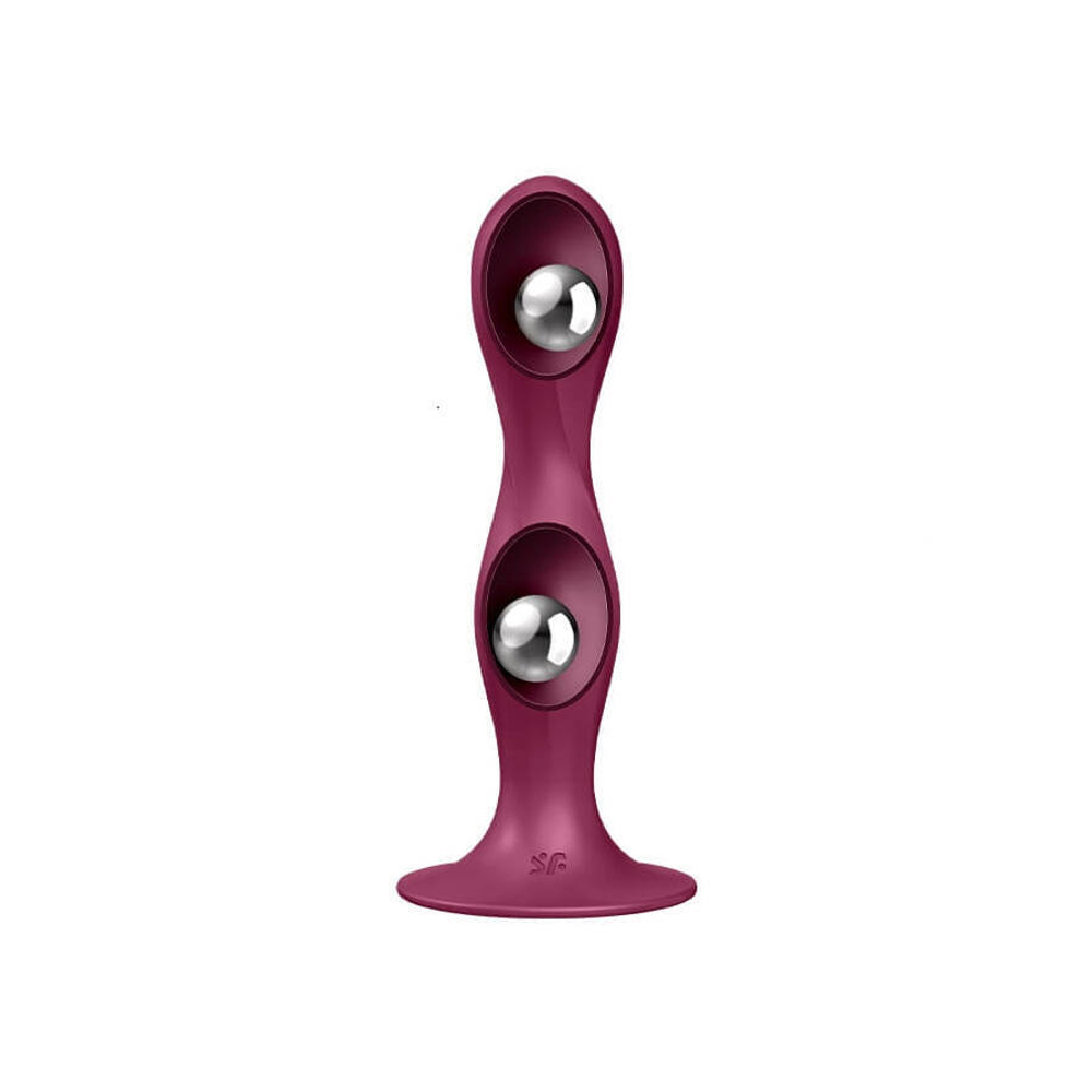 Satisfyer Double Ball-R - Фаллоимитатор со смещенным центром тяжести
