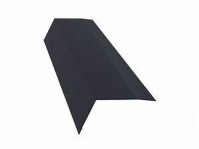 Планка карнизная 100*65*3м 0,45мм RAL7024 мокрый асфальт