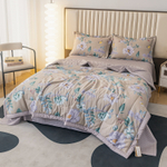 Комплект постельного белья Сатин с Одеялом 100% хлопок OB136