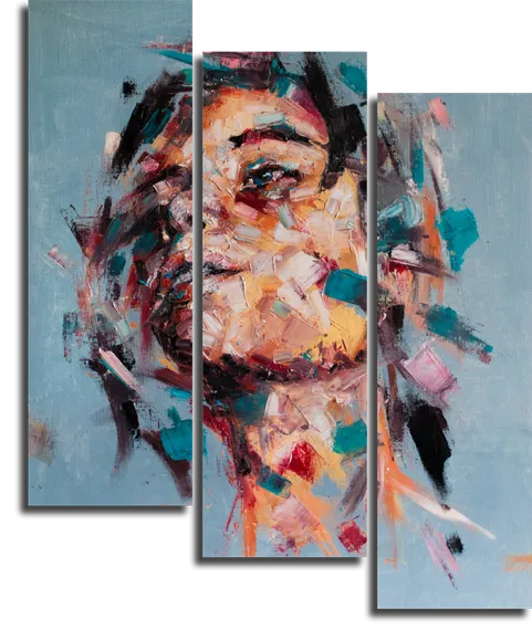 Модульная картина Современная живопись"