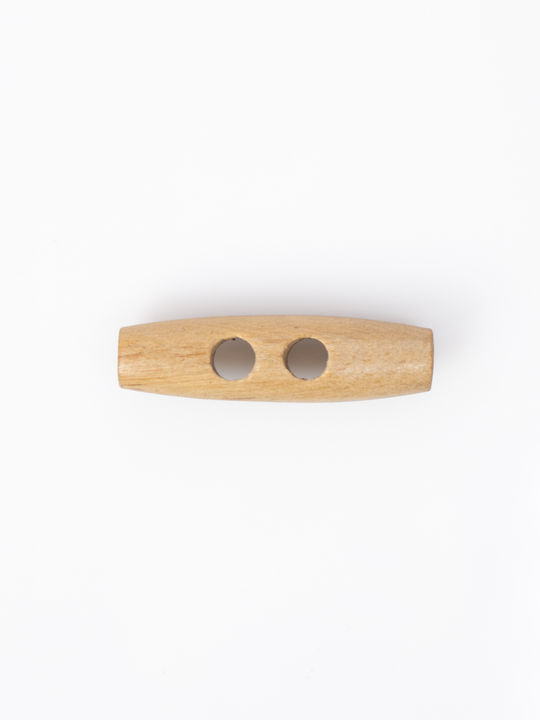 Пуговица-клевант (бочонок) CONCEPT Button of Olive Wood, дерево оливы, цвет натуральный