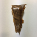 Внутр. угол к плинтусу "LIDER-75" 745 Дуб затемненный