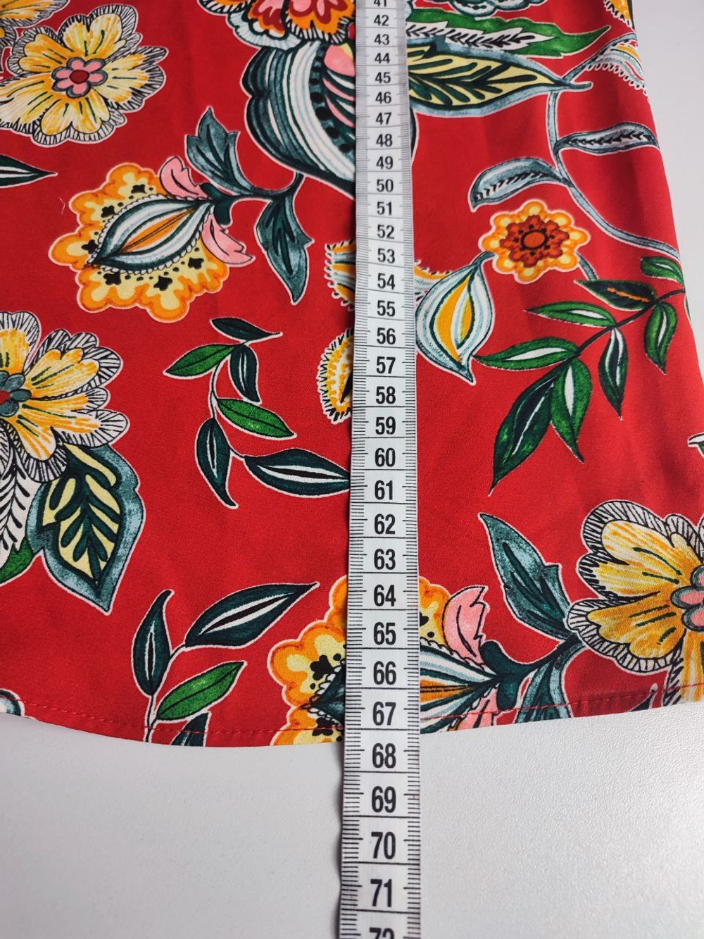 Топ Papaya с цветами 48-50 размер