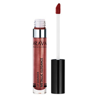 Жидкая помада-металлик для губ #06 Красный Aravia Professional Metallic Elegance Lip Shimmer Flaming Scarlet 5,5мл