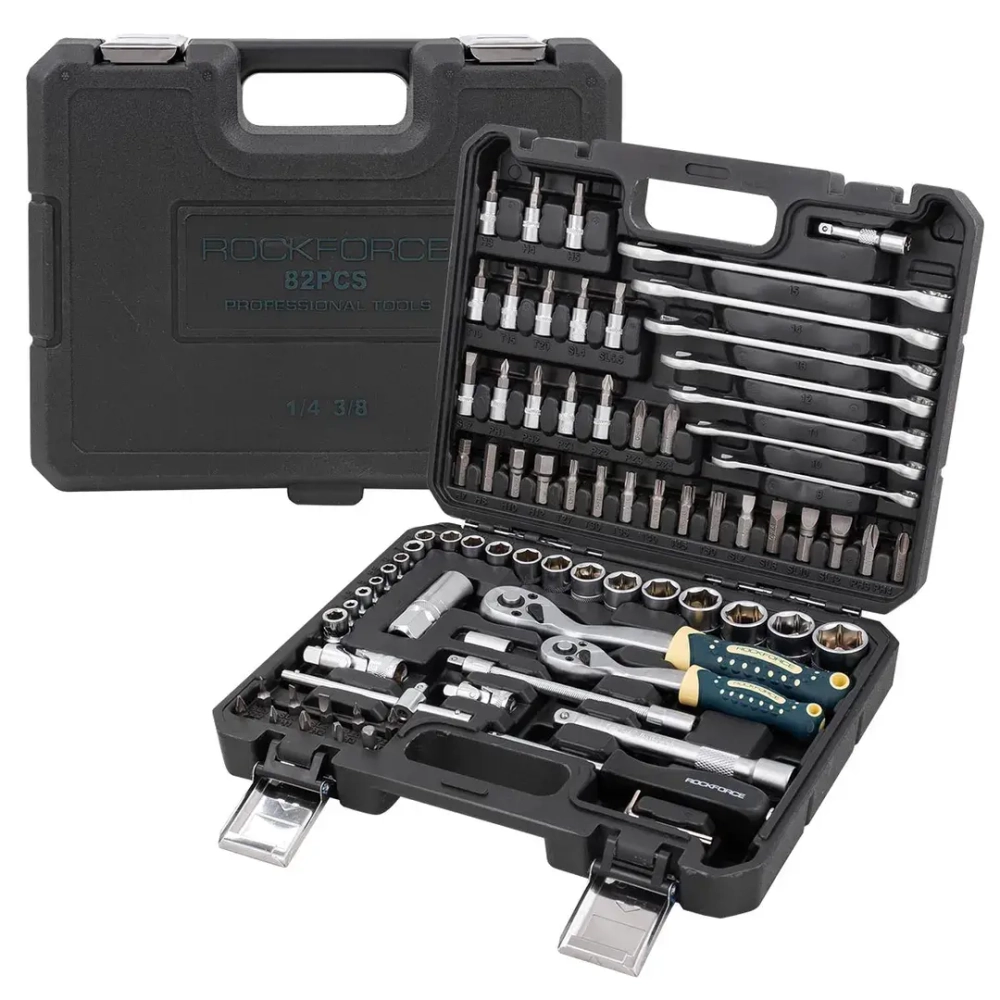 Набор инструментов 82пр. 1/4''3/8''6pt RockFORCE LIGHT RF LIGHT-4821-5DS