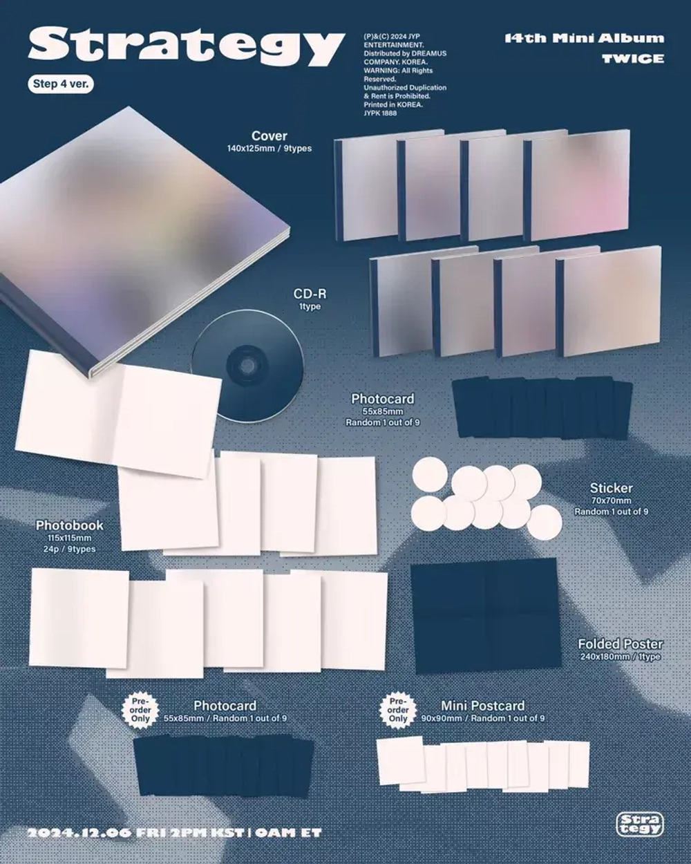 Альбом TWICE - STRATEGY [Step4 Digipack ver.]