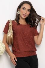 Блуза Нарния (терракот) Б14067-3М LT Collection