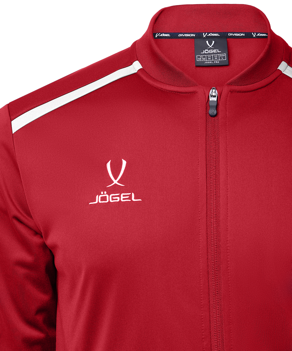 Олимпийка DIVISION PerFormDRY Pre-match Knit Jacket, красный, детский