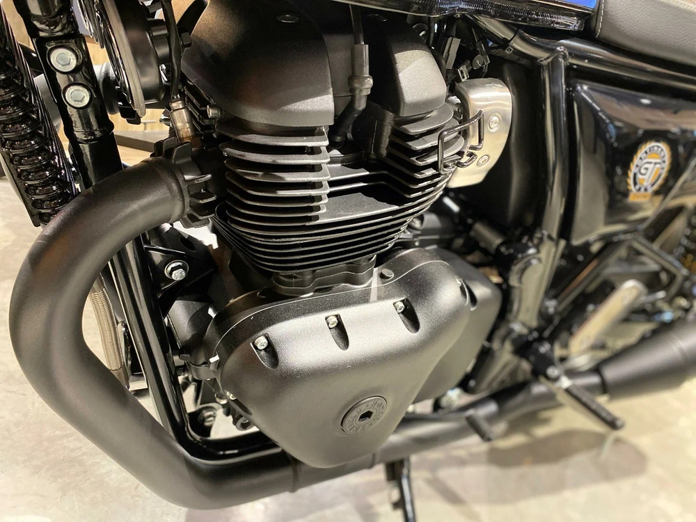 Royal Enfield Continental GT 650 Slipstream Blue (Black Alloy) 2024