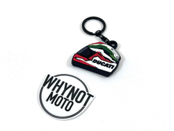 Ducati Брелок шлем Green / White / Red 987713754