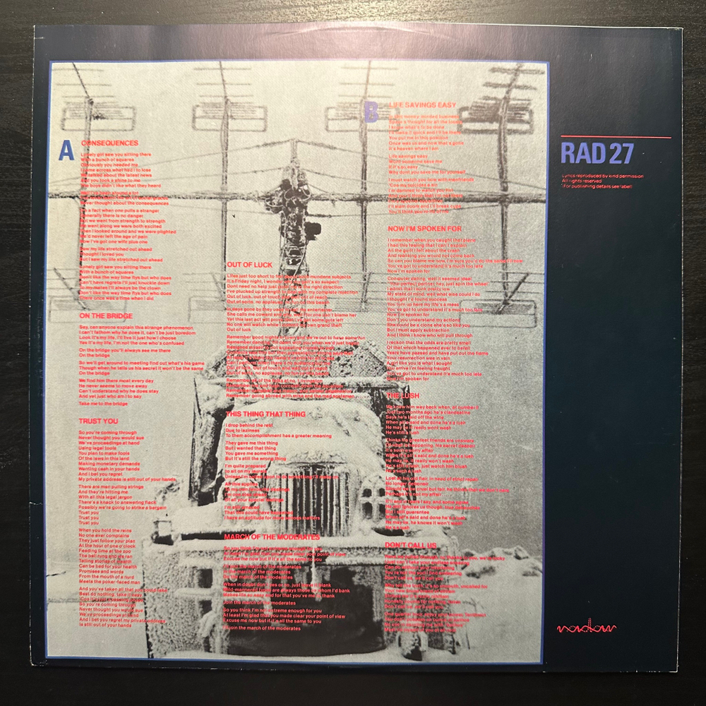 Yachts - Without Radar (Англия 1980г.)