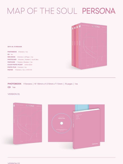 Альбом BTS - Map Of The Soul: Persona Album RANDOM Version