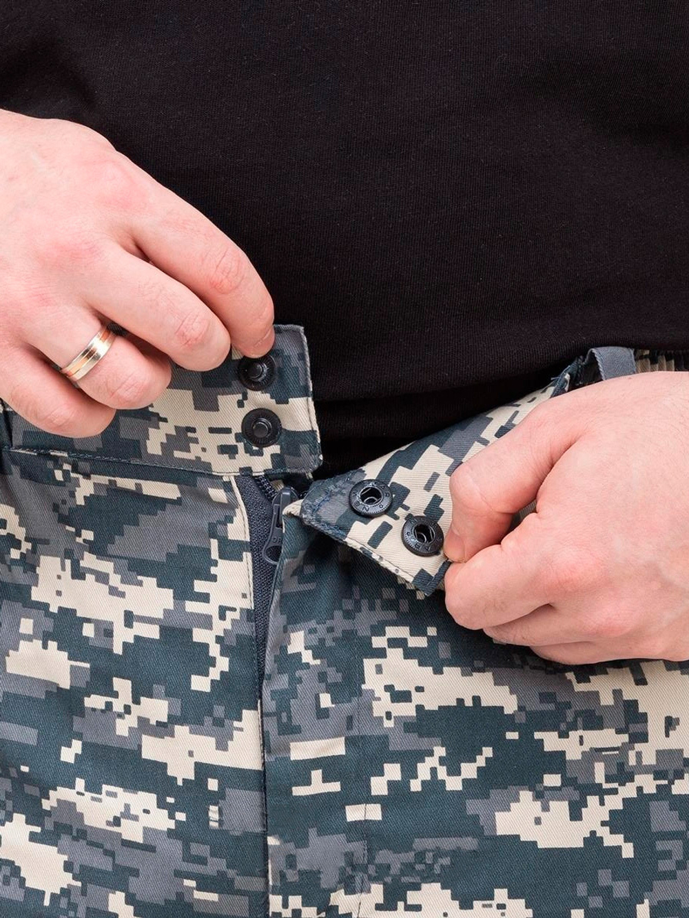 Костюм летний антимоскитный Helios Тайган, цвет серый пиксель, размер 52-54/170-176 (T-KS-T-GP5072-2XL-1)