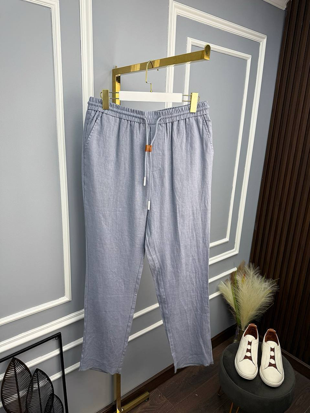 Льняные брюки Loro Piana
