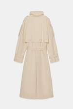 ZW COLLECTION ТРЕНЧКОТ С ВЕРТИКАЛЬНЫМ ВОРОТНИКОМ - ZARA