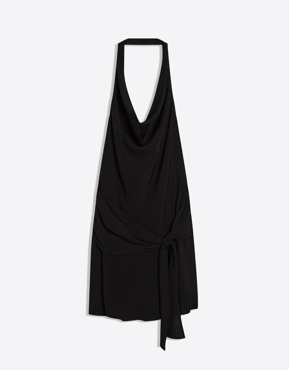 МИНИ-ПЛАТЬЕ С ДРАПИРОВКОЙ - BERSHKA