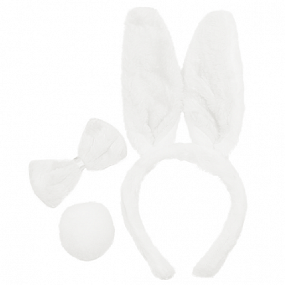 Набор Зайчика (ушки, бантик, хвостик)