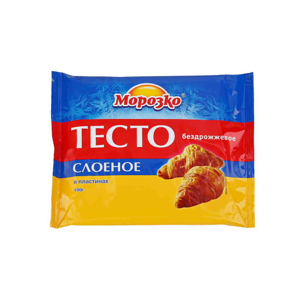 Тесто слоен. бездр. Морозко 400г