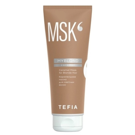 Карамельная маска для светлых волос Myblond Tefia Caramel Mask for Blonde Hair, 250 мл