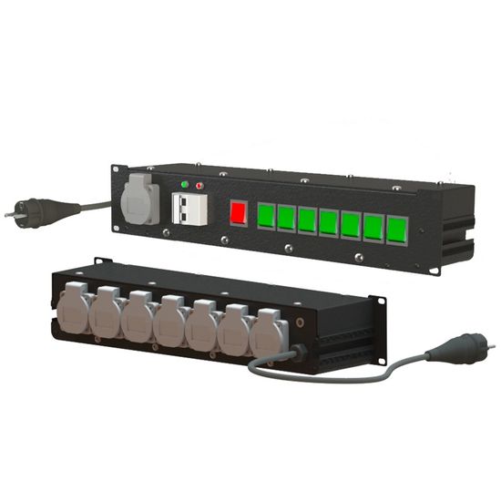 Дистрибьютор питания, рэковый, EDS RSC-708
