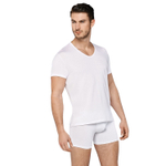 Мужская футболка из микромодала Doreanse Premium (Размер: M) (Цвет: белый)