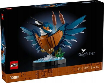 Конструктор LEGO Icons - Зимородок, сборная модель птицы - Лего Иконс 10331