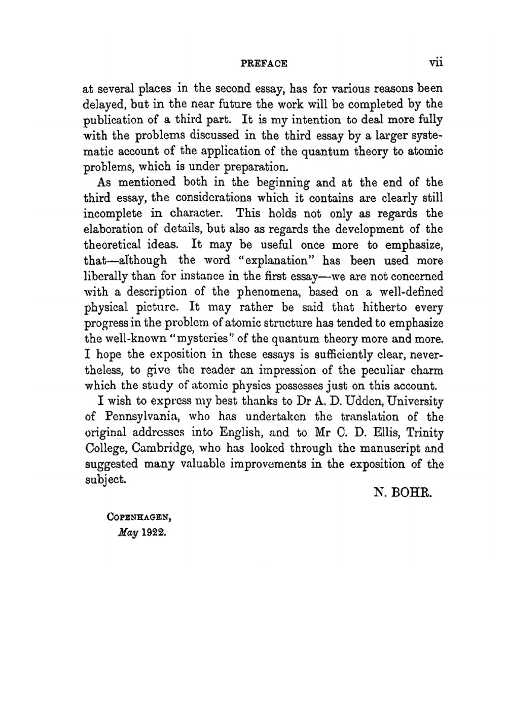 The theory of spectra and atomic constitution | Niels Henrik David Bohr