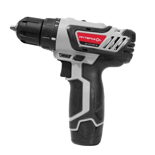 Ак. дрель-шуруповерт Интерскол ДА-10/12ЭР 28 (2 АКБ 2Ач + ЗУ), экокейс