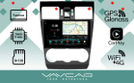Магнитола для Subaru Forester, Impreza, XV 2012-2015 - Vaycar VA71-0775-2K на Android 13, 8-ядер, 2K QLED, ТОП процессор, CarPlay, 4G SIM-слот