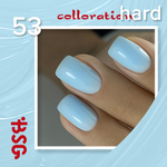 Цветная жесткая база Colloration Hard №53 - Йогуртно-голубой (20 мл)
