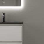 Тумба подвесная под раковину Sancos Cento,белый глянец 590х450х500