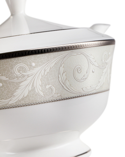 Сервиз чайный 21 предмет на 6 персон Narumi Платиновый ноктюрн