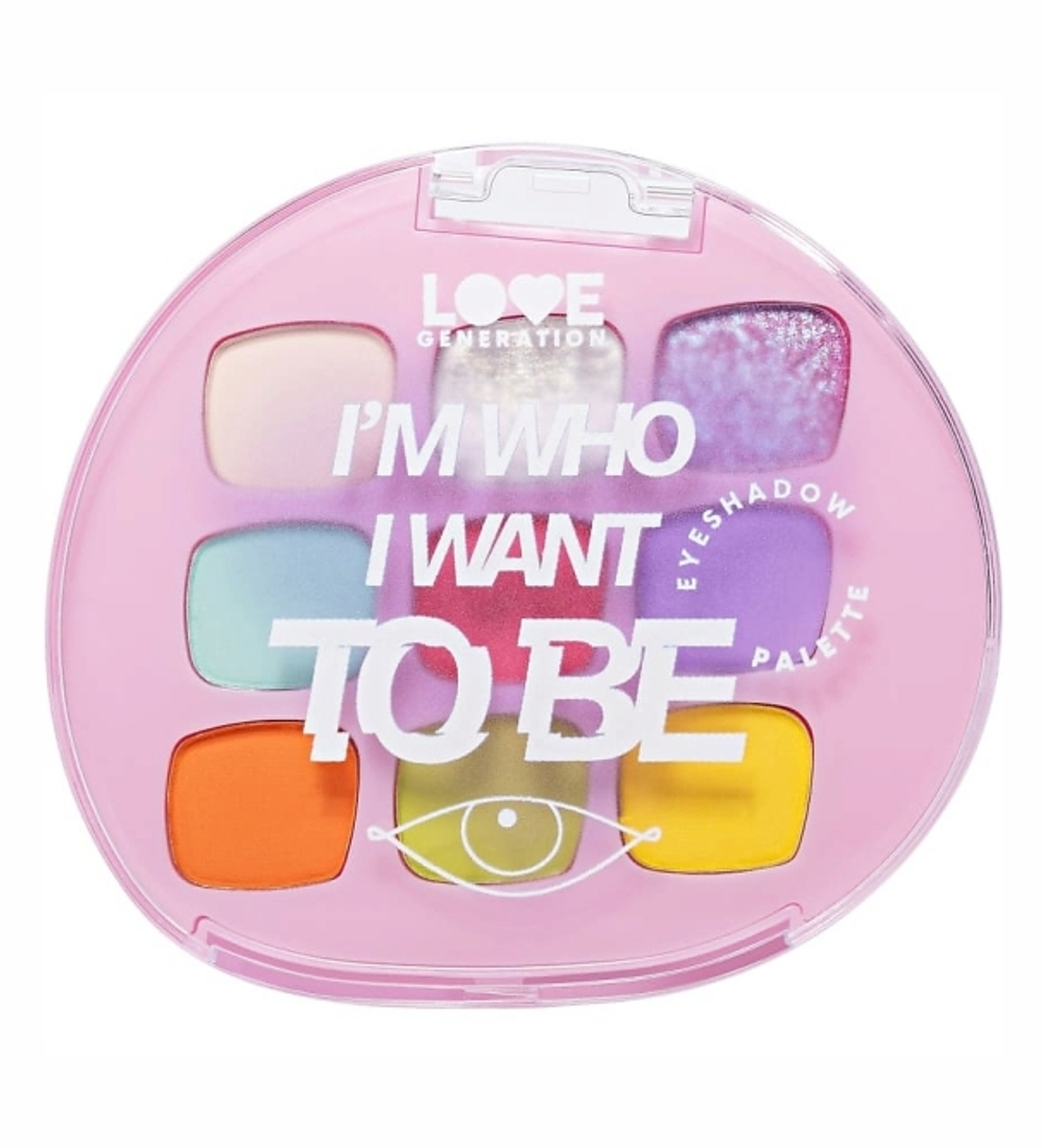 Love Generation "I’m who I want to be" Пелетка теней для век 01
