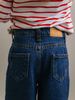Джинсы Wide Leg, Синий