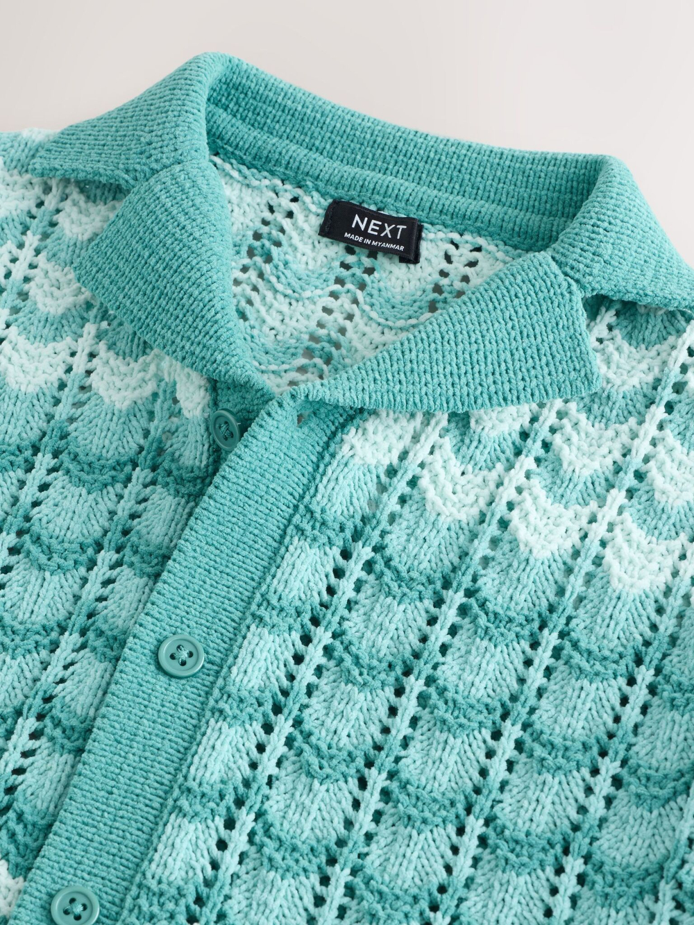 Кардиган с коротким рукавом Next AA9-499, Бирюзовый