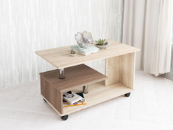 Столик журнальный Консул-5, дуб сонома