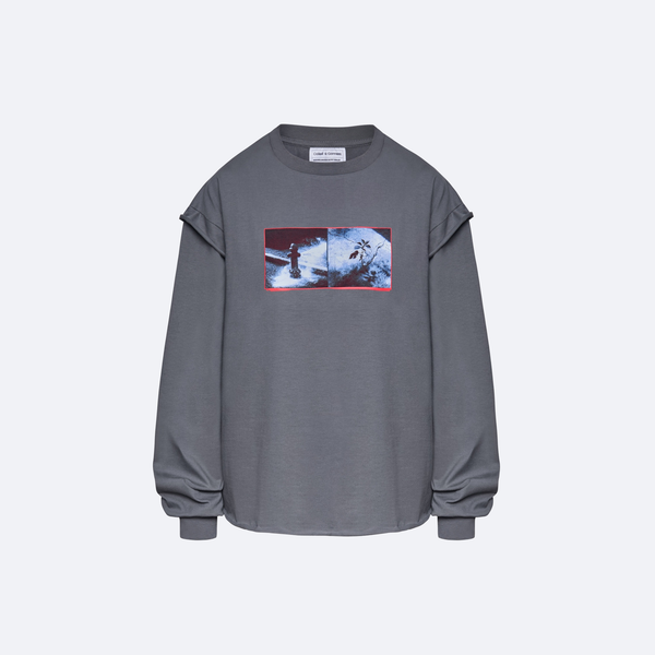 Лонгслив Called a Garment Pressure Double Layer (grey) артикул: - купить в магазине Дайс