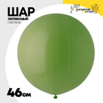 Шар латексный Пастель 46 см (Зеленый)