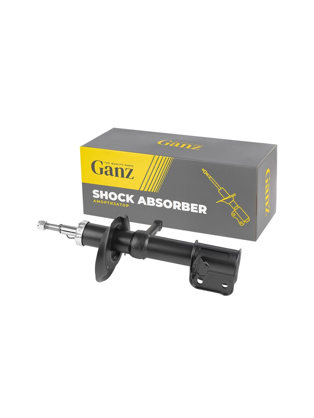 Амортизатор передний R (газомасляный) для ВАЗ 2170-72 GANZ GIK02975