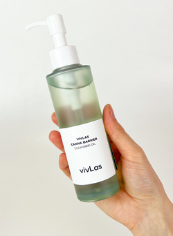 Vivlas Canna Barrier Cleansing Oil гидрофильное масло для очищения для чувствительной кожи
