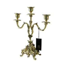 Bello De Bronze Каминные часы с маятником с канделябрами "Дон Хуан Ласу"