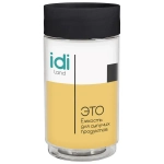 Емкость для сыпучих продуктов Asti 1,0л черный